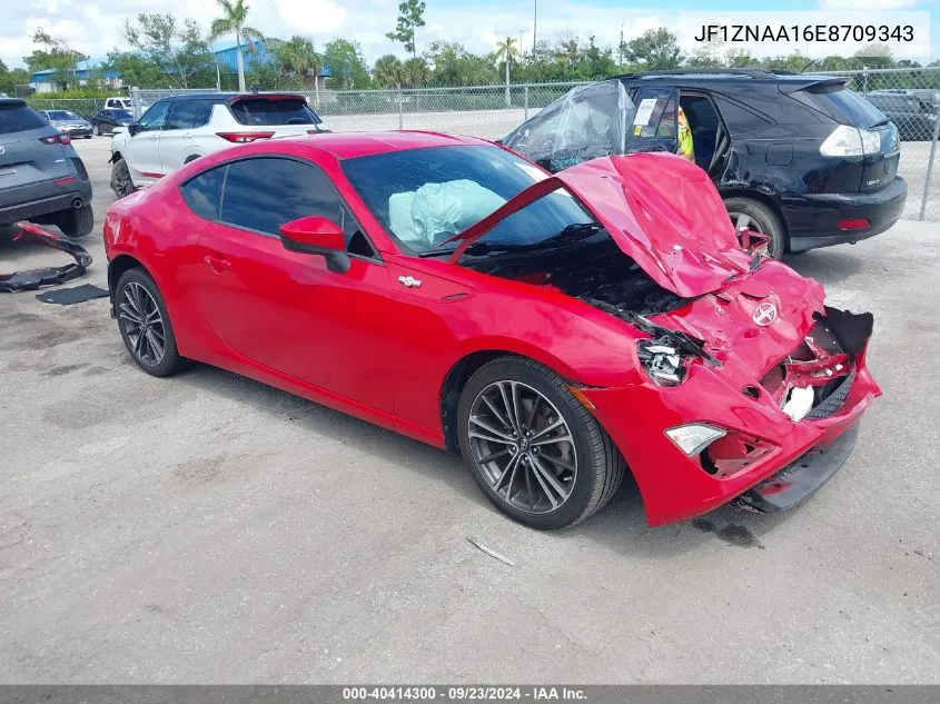 2014 Scion Fr-S Base (A6) VIN: JF1ZNAA16E8709343 Lot: 40414300