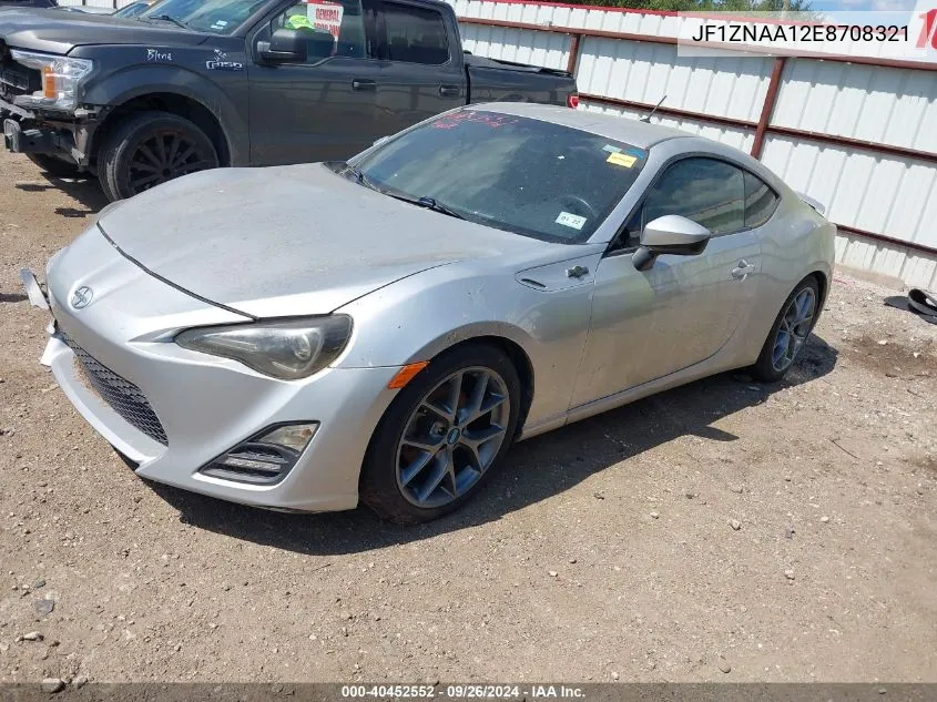 2014 Scion Fr-S Monogram VIN: JF1ZNAA12E8708321 Lot: 40452552