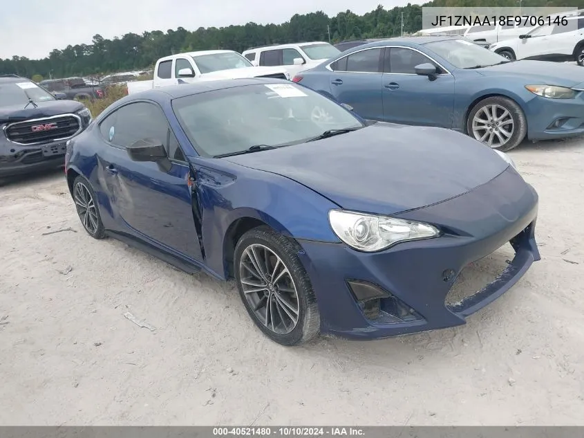 2014 Scion Fr-S VIN: JF1ZNAA18E9706146 Lot: 40521480