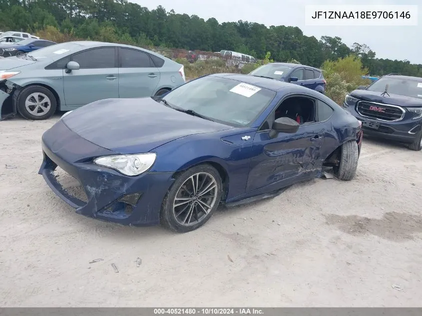 2014 Scion Fr-S VIN: JF1ZNAA18E9706146 Lot: 40521480