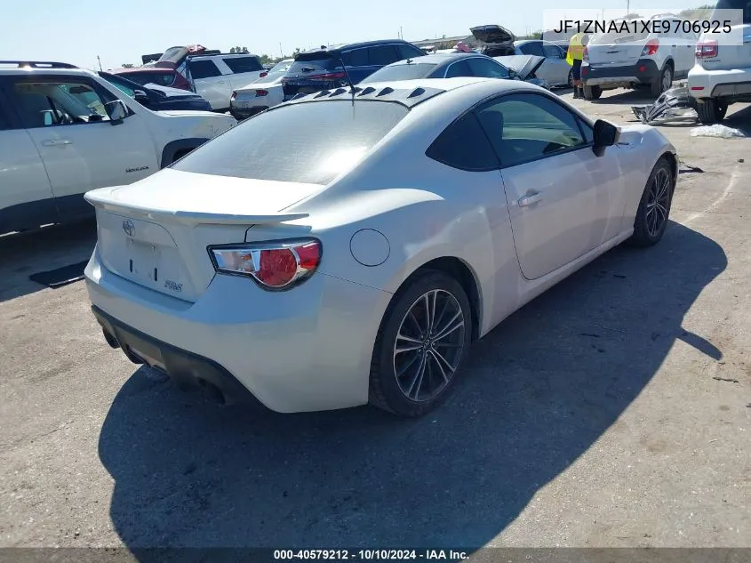 2014 Scion Fr-S Monogram VIN: JF1ZNAA1XE9706925 Lot: 40579212