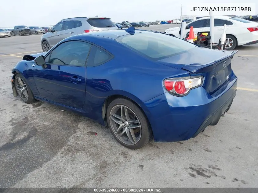 2015 Scion Fr-S VIN: JF1ZNAA15F8711988 Lot: 39524660