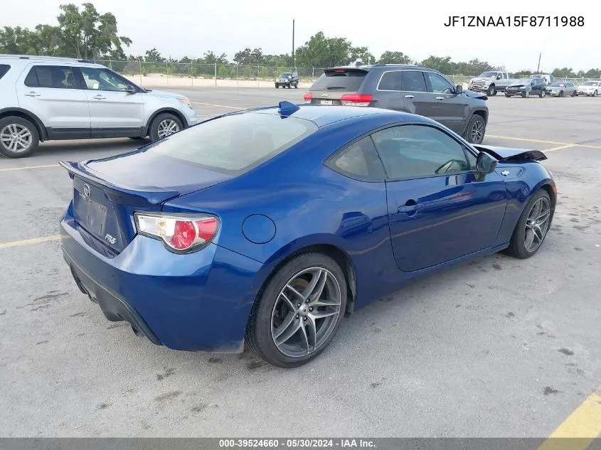 2015 Scion Fr-S VIN: JF1ZNAA15F8711988 Lot: 39524660