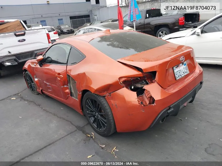 2015 Scion Fr-S VIN: JF1ZNAA19F8704073 Lot: 39622670