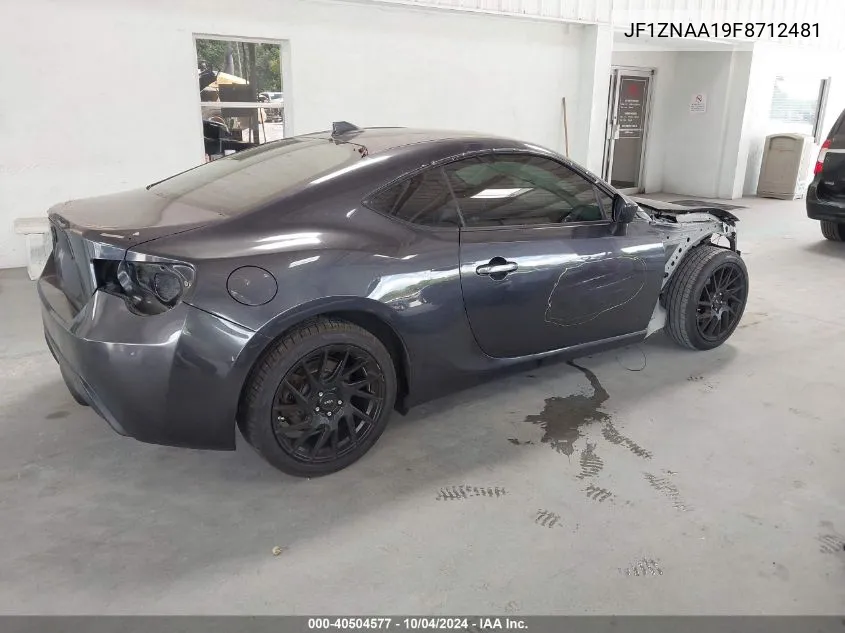 2015 Scion Fr-S VIN: JF1ZNAA19F8712481 Lot: 40504577