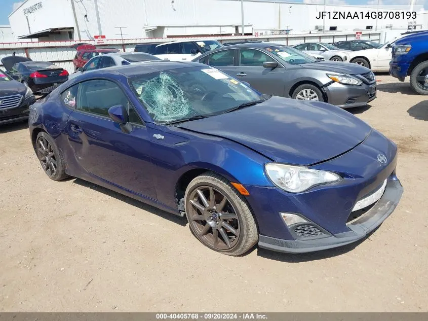 2016 Scion Fr-S VIN: JF1ZNAA14G8708193 Lot: 40405768