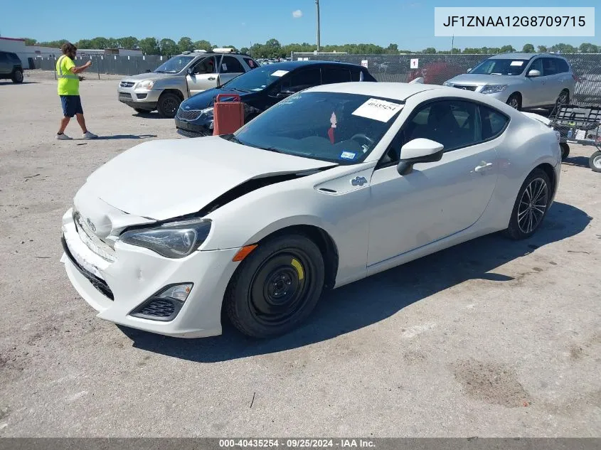 2016 Scion Fr-S VIN: JF1ZNAA12G8709715 Lot: 40435254