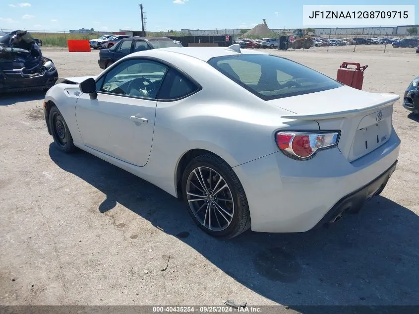 2016 Scion Fr-S VIN: JF1ZNAA12G8709715 Lot: 40435254