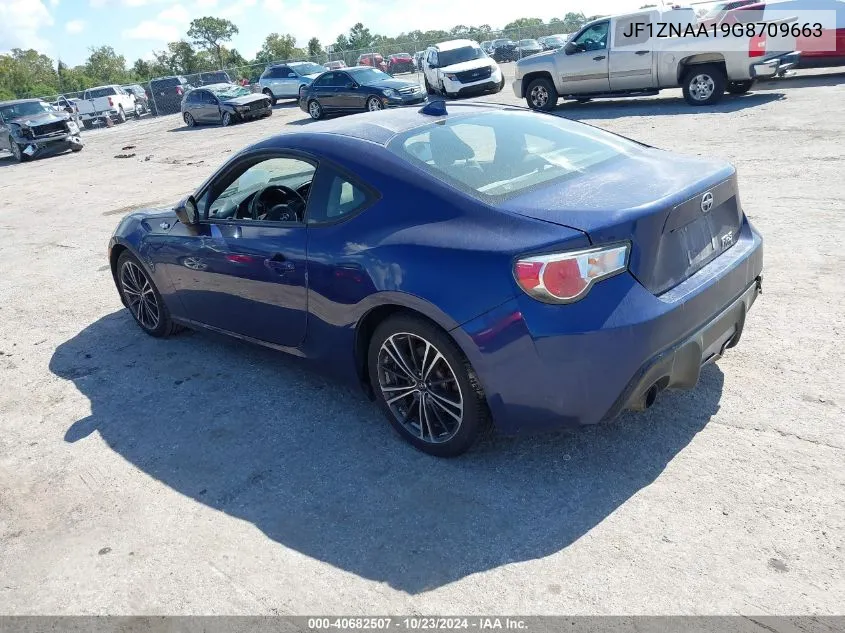 2016 Scion Fr-S VIN: JF1ZNAA19G8709663 Lot: 40682507