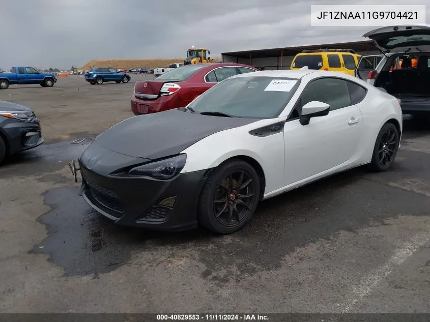 2016 Scion Fr-S VIN: JF1ZNAA11G9704421 Lot: 40829553