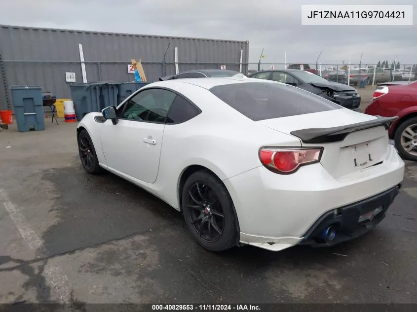 2016 Scion Fr-S VIN: JF1ZNAA11G9704421 Lot: 40829553