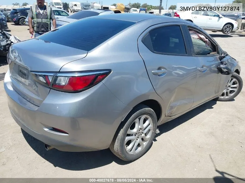 2016 Scion Ia VIN: 3MYDLBZV8GY127874 Lot: 40027678