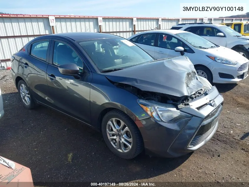 3MYDLBZV9GY100148 2016 Scion Ia