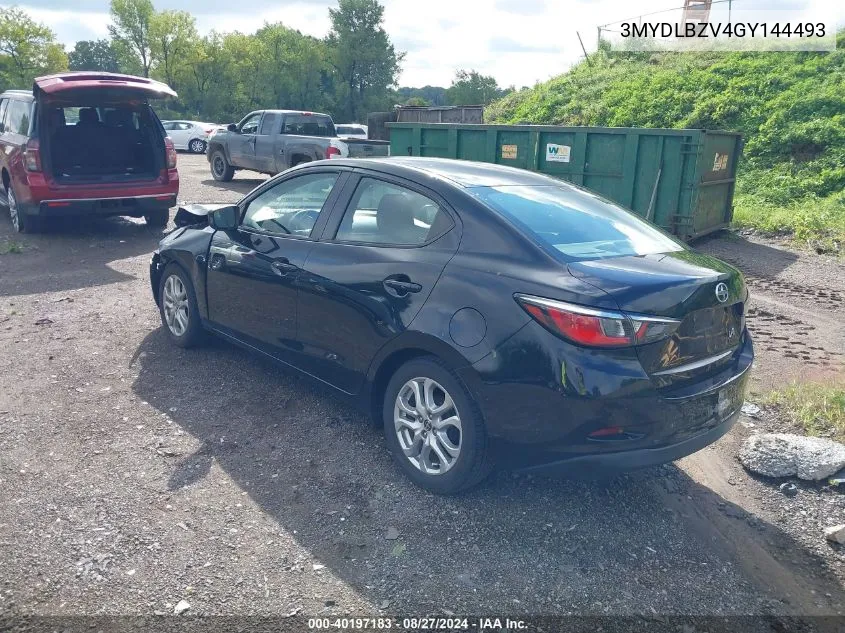 3MYDLBZV4GY144493 2016 Scion Ia