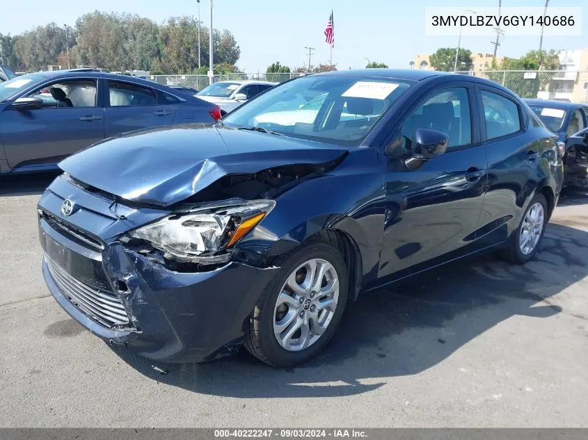 3MYDLBZV6GY140686 2016 Scion Ia