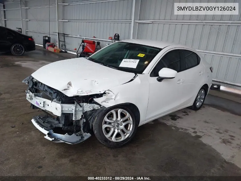 3MYDLBZV0GY126024 2016 Scion Ia