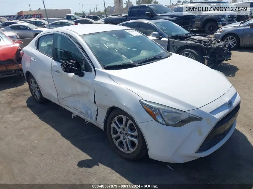 2016 Scion Ia VIN: 3MYDLBZV9GY127849 Lot: 40367879