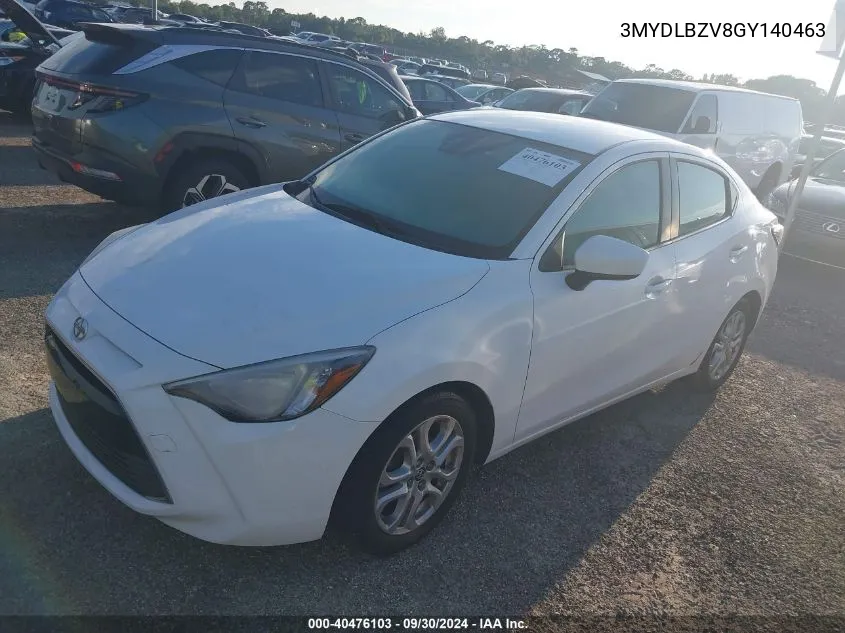 3MYDLBZV8GY140463 2016 Scion Ia