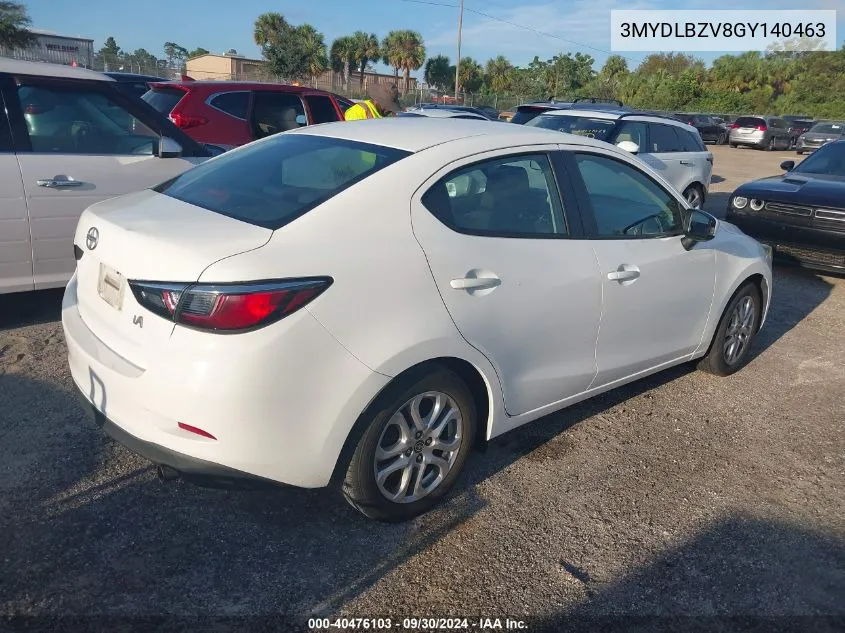 3MYDLBZV8GY140463 2016 Scion Ia