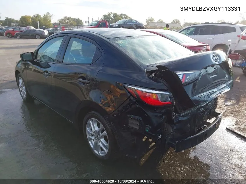 3MYDLBZVXGY113331 2016 Scion Ia