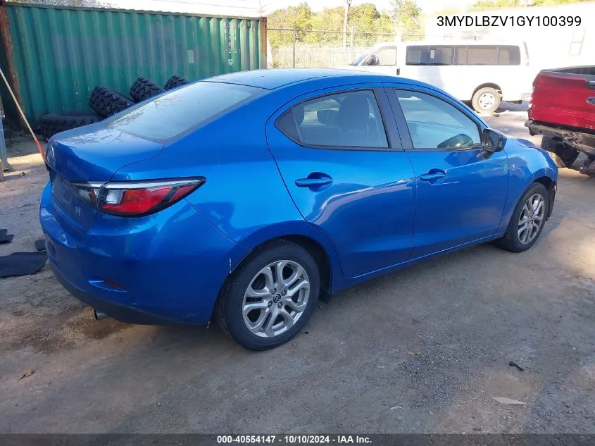 3MYDLBZV1GY100399 2016 Scion Ia