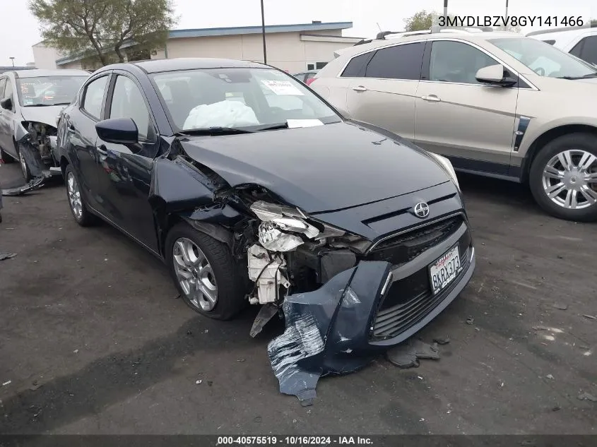 2016 Scion Ia VIN: 3MYDLBZV8GY141466 Lot: 40575519