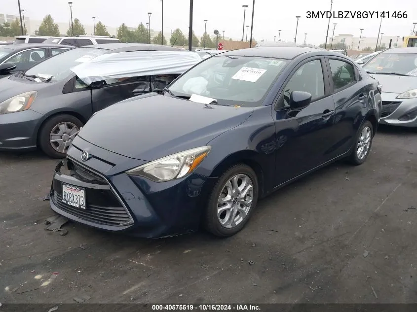 2016 Scion Ia VIN: 3MYDLBZV8GY141466 Lot: 40575519