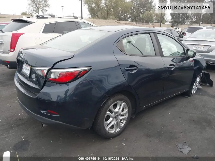 2016 Scion Ia VIN: 3MYDLBZV8GY141466 Lot: 40575519