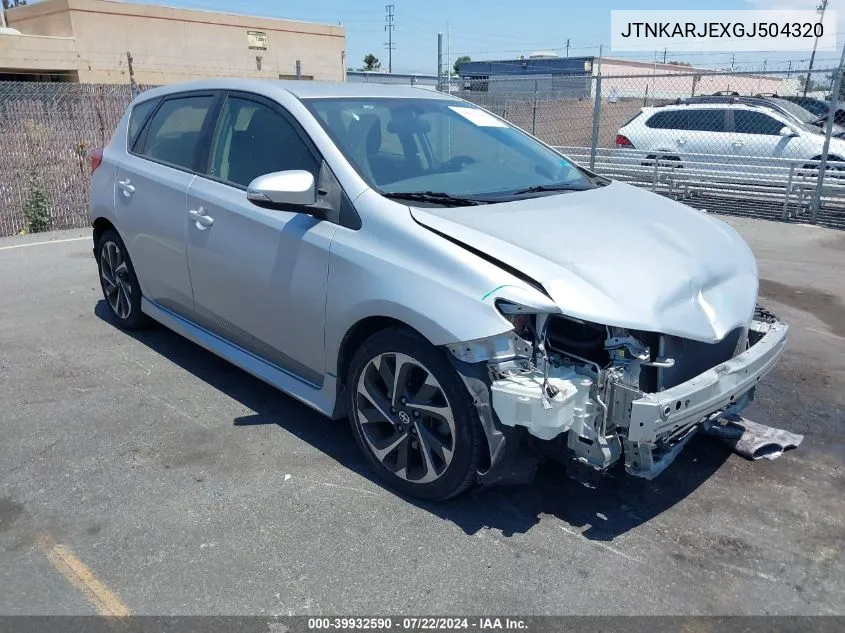 JTNKARJEXGJ504320 2016 Scion Im