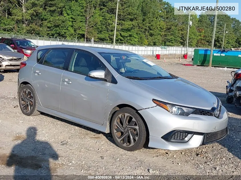 JTNKARJE4GJ500280 2016 Scion Im