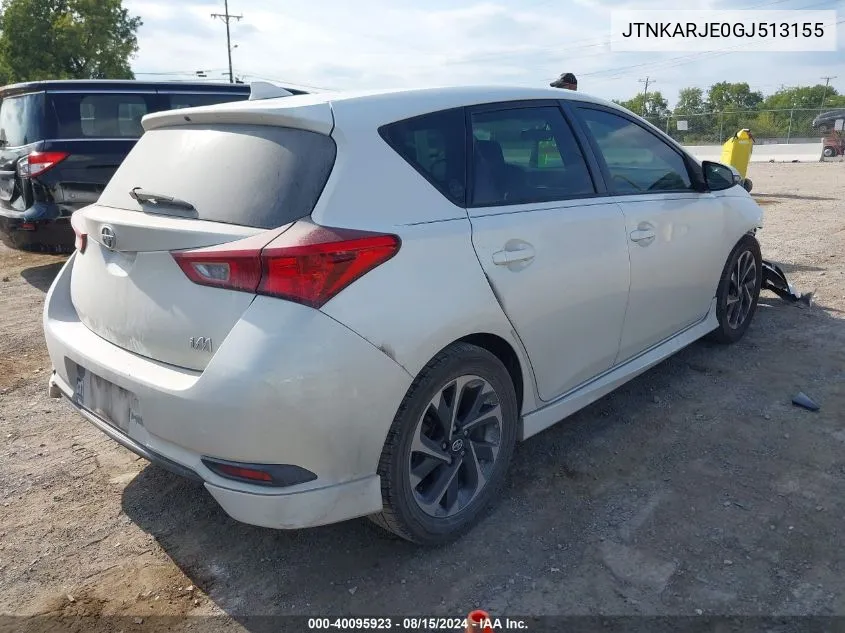 JTNKARJE0GJ513155 2016 Scion Im