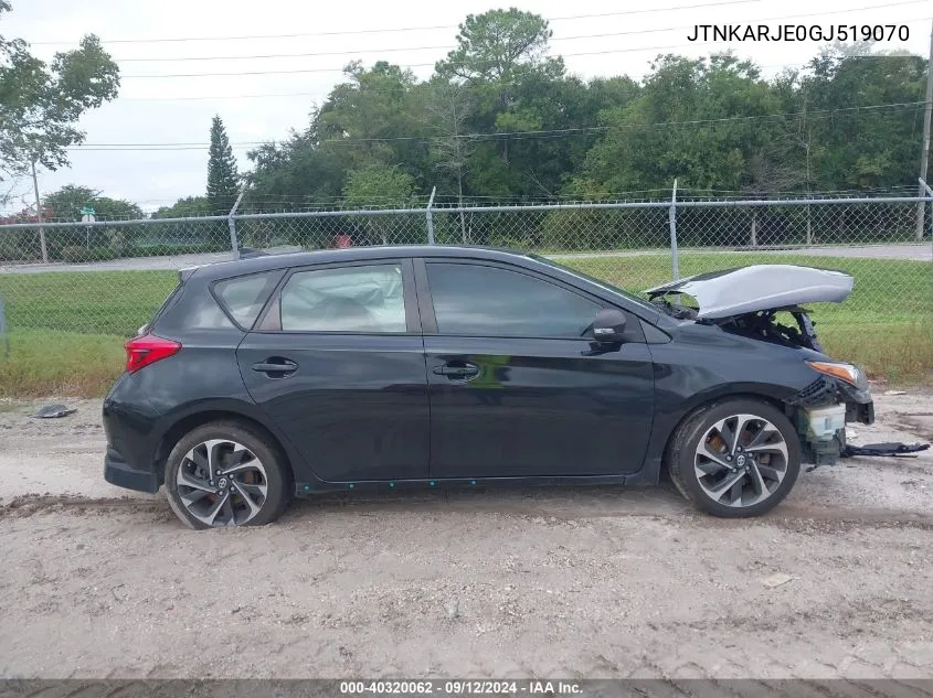 JTNKARJE0GJ519070 2016 Scion Im