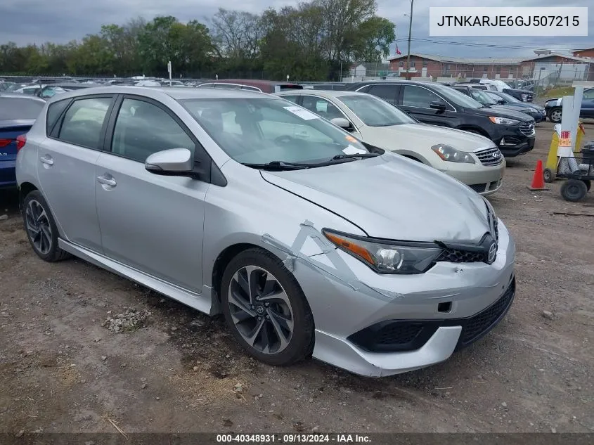 2016 Scion Im VIN: JTNKARJE6GJ507215 Lot: 40348931