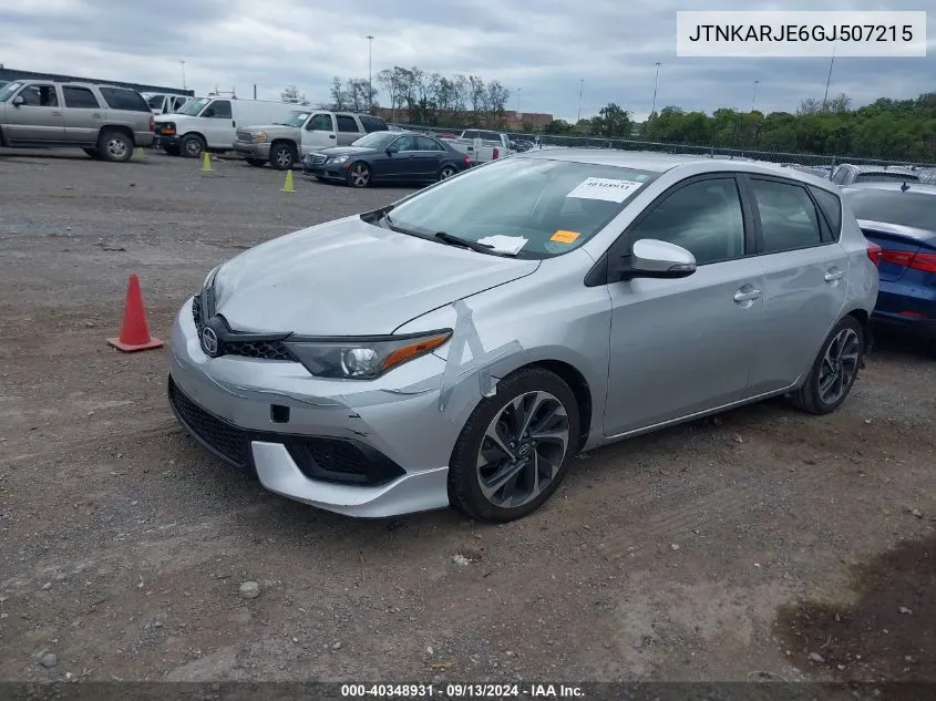 JTNKARJE6GJ507215 2016 Scion Im