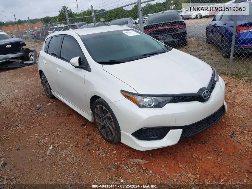 JTNKARJE9GJ519360 2016 Scion Im