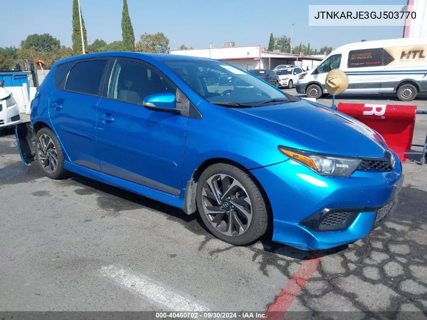 JTNKARJE3GJ503770 2016 Scion Im