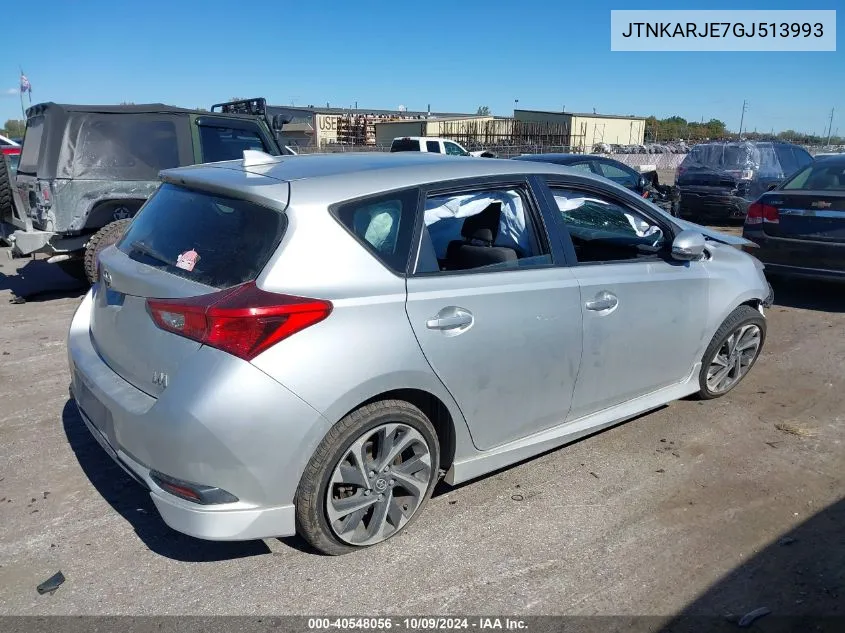 JTNKARJE7GJ513993 2016 Scion Im