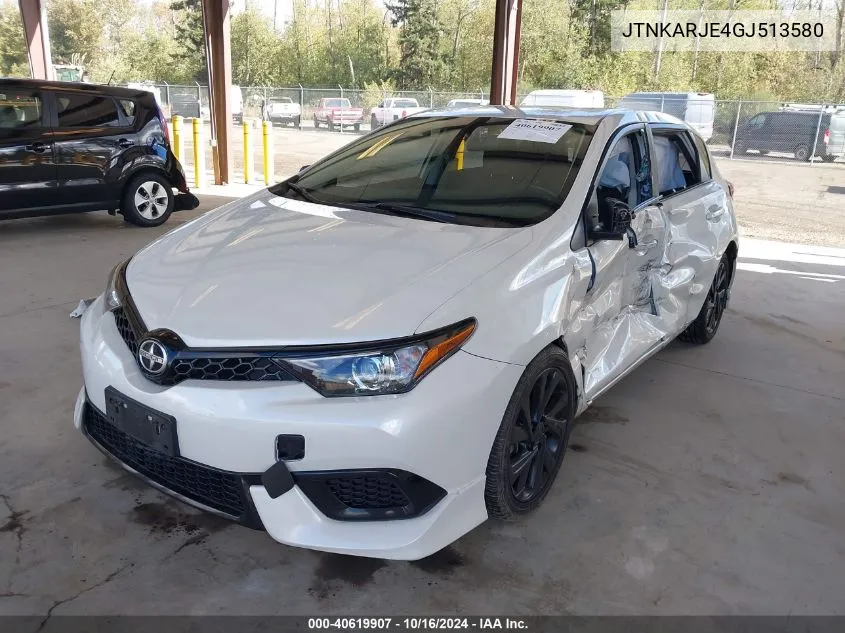 JTNKARJE4GJ513580 2016 Scion Im