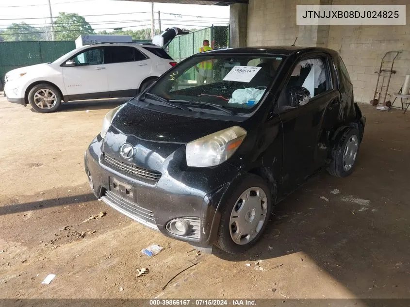 2013 Scion Iq VIN: JTNJJXB08DJ024825 Lot: 39866167