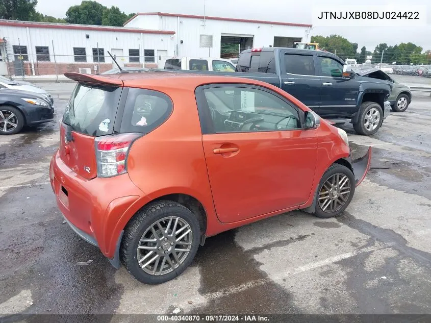 JTNJJXB08DJ024422 2013 Scion Iq