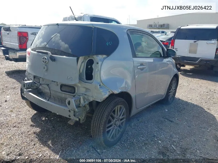 JTNJJXB05EJ026422 2014 Scion Iq 10 Series