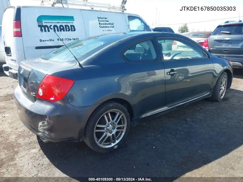 JTKDE167850035303 2005 Scion Tc