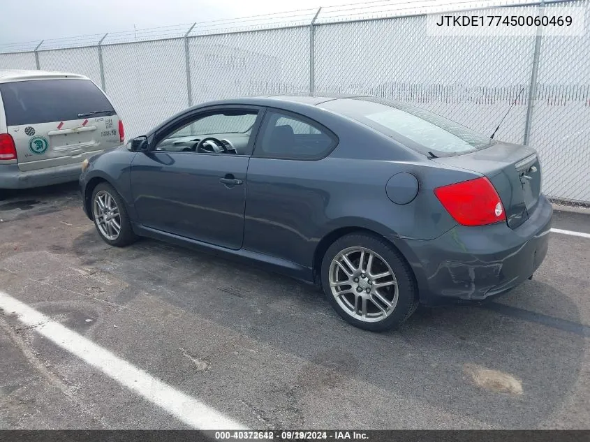 2005 Scion Tc VIN: JTKDE177450060469 Lot: 40372642