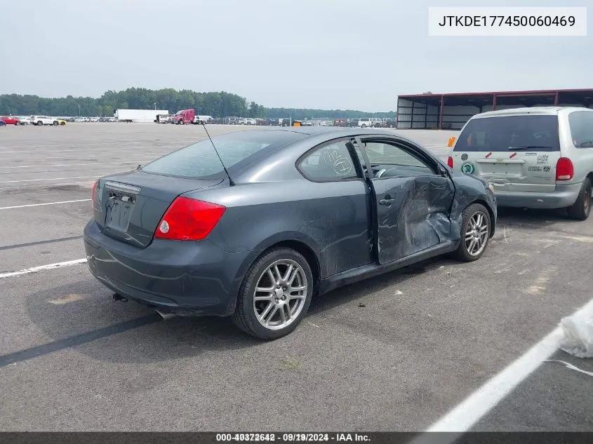 2005 Scion Tc VIN: JTKDE177450060469 Lot: 40372642