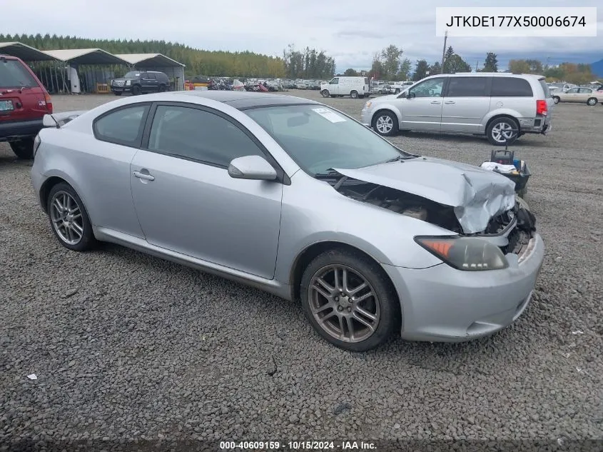 JTKDE177X50006674 2005 Scion Tc