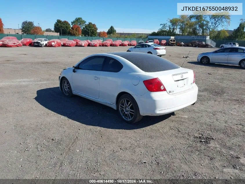 JTKDE167550048932 2005 Scion Tc