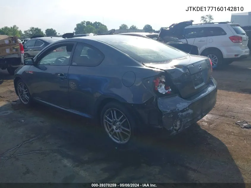 JTKDE177160142810 2006 Scion Tc