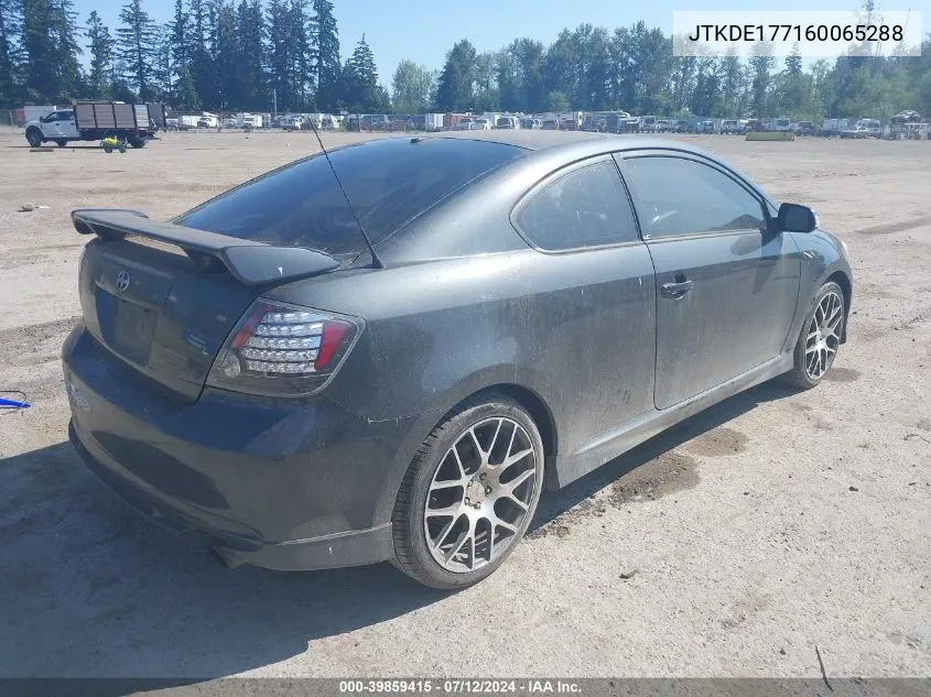 JTKDE177160065288 2006 Scion Tc