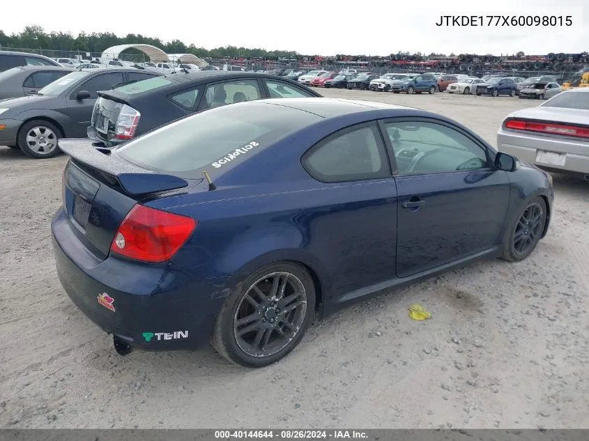 JTKDE177X60098015 2006 Scion Tc