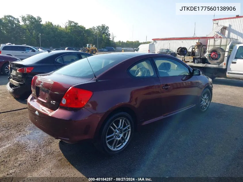 JTKDE177560138906 2006 Scion Tc